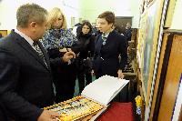Вице-губернатор Кубани Анна Минькова посетила спецшколу Брюховецкого района.