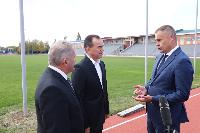 Губернатор Кубани побывал на центральном стадионе «Атлант»