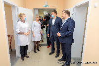 В Брюховецкой после капитального ремонта открыли детскую поликлинику