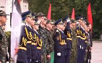 Лучший отряд Почетного караула определили в Брюховецком районе