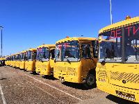 Школьный автопарк пополнился новыми автобусами