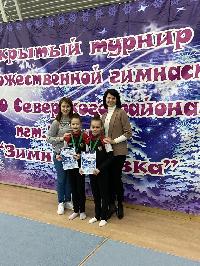 Брюховецкие гимнастки выступили достойно