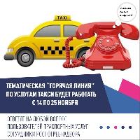 Роспотребнадзор открыл горячую линию по вопросам услуг такси и каршеринга