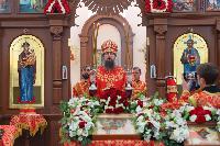 Епископ Павел возглавил службу в престольный праздник храма Георгия Победоносца