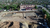В Брюховецком районе строят новую школу 