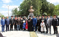 В Переясловской открыли памятник казаку-герою Василию Гамалию