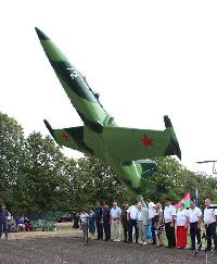 Памятник военным летчикам установили в Брюховецком районе