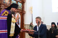 В Брюховецкой открыли храм в честь св. Георгия Победоносца