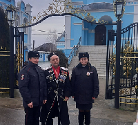 В Брюховецком районе полицейские обеспечили охрану правопорядка на празднике Крещения Господня
