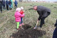 В Большом Бейсуге заложили парк в честь 80-летия Краснодарского края