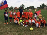 Всекубанский турнир по футболу среди детских дворовых команд проходит в Брюховецком районе