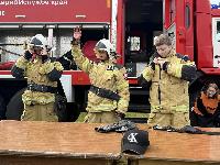 В Брюховецком районе определили лучших юных спасателей
