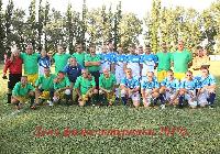 Ветераны Брюховецкого футбола сыграли товарищеский матч в Калининской