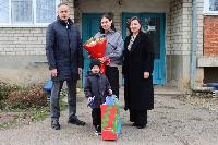 Сына участника СВО поздравили с днем рождения