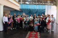 Любовь длиною в жизнь: в День Брюховецкого района чествуют юбиляров супружеской жизни