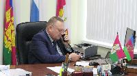 Прямая линия с главой Брюховецкого района Владимиром Мусатовым состоится 29 марта