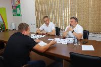 Депутат Дмитрий Лоцманов посетил Брюховецкий район