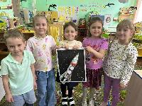 Юные брюховчане отметили День космонавтики