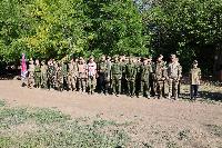 В Брюховецком районе прошли военно-полевые сборы для казачьей молодежи