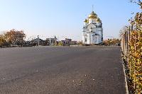 В Брюховецкой обновляют площадку для станичников